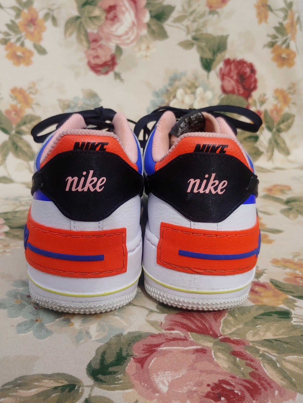 Nike Air Force 1 Shadow Sneakers White Multi Women's 9.5 - Picture 6 of 16
